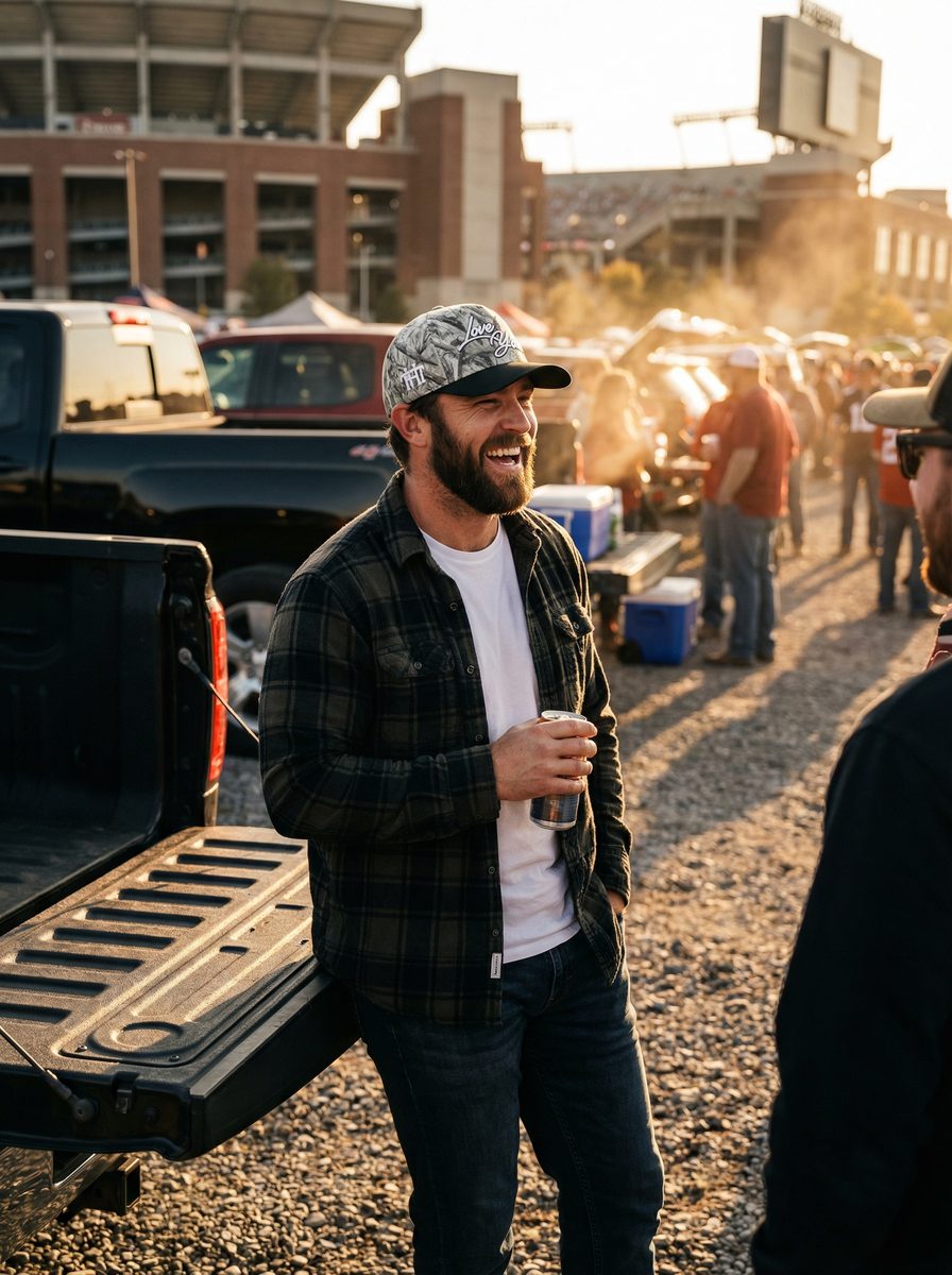 Camo colorway tailgate